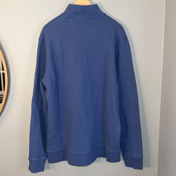 Faherty Charleston Long-Sleeve Terry Quarter Zip Size XL - Picture 6 of 9